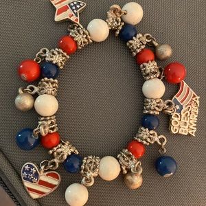 4th of July Independence Day bracelet.
